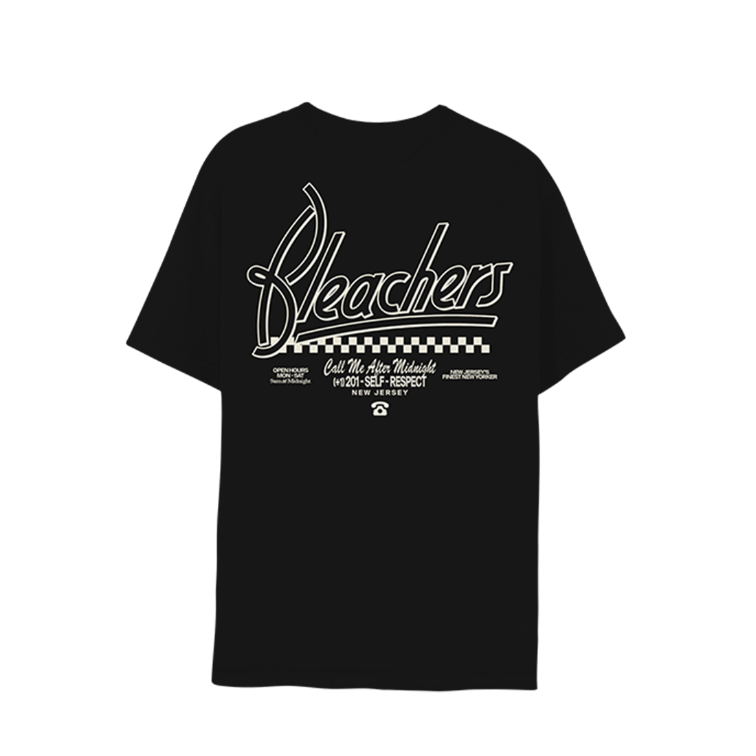 BLACK RESTAURANT TOUR TEE