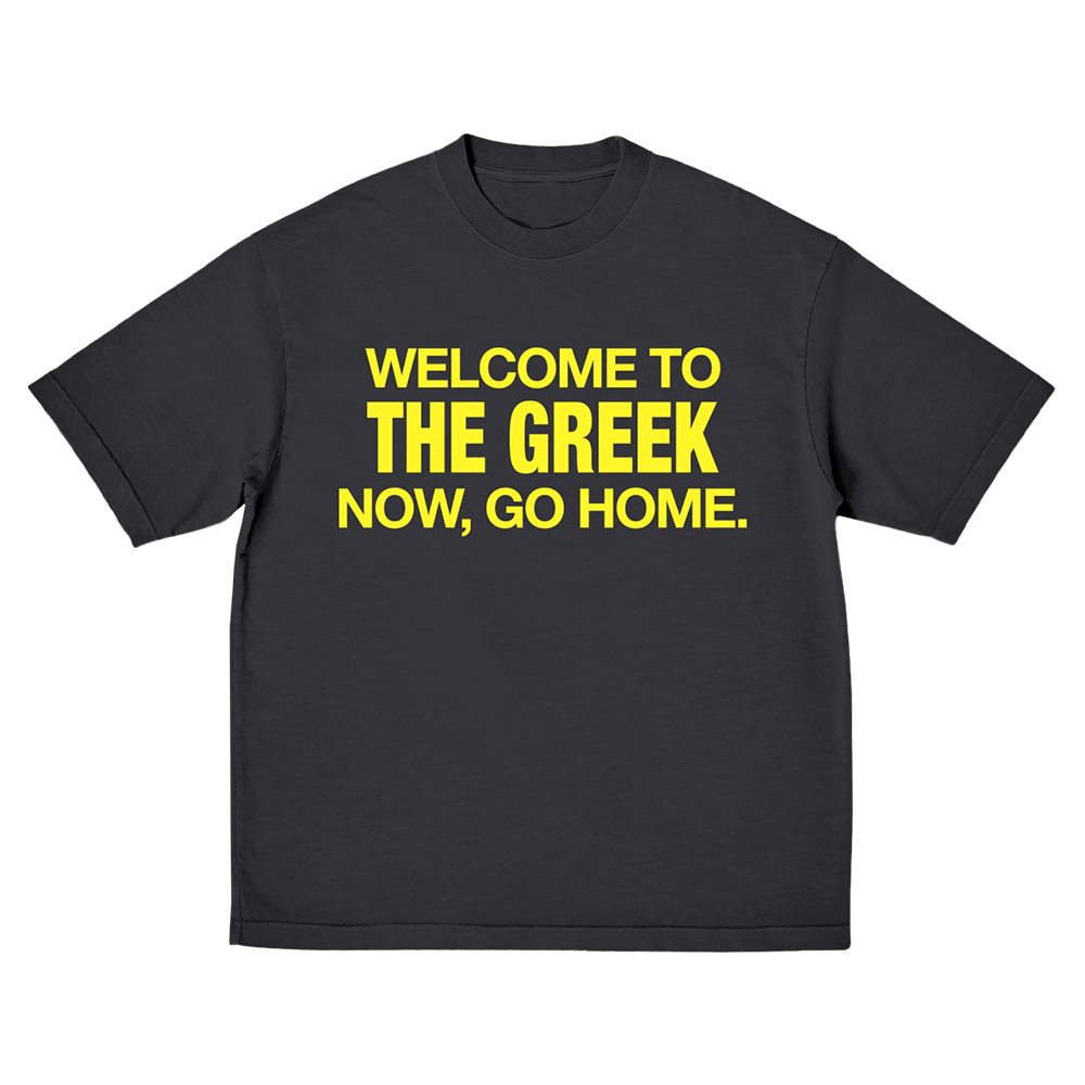 GO HOME GREEK TEE