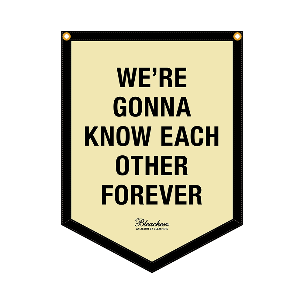 We're Gonna Know Each Other Forever Flag